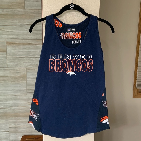 NFL Tops - SOLD NWOT NFL Denver Broncos Razorback Tank Top